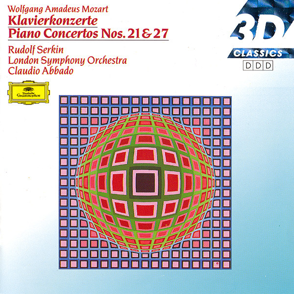 Wolfgang Amadeus Mozart, Rudolf Serkin, London Symphony Orchestra, Claudio Abbado - Klavierkonzerte - Piano Concertos Nos. 21 & 27 (CD, Comp) (Near Mint (NM or M-))