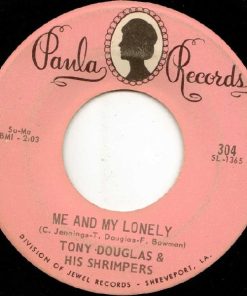 Alternative view of Tony Douglas & His Shrimpers - Love Is The Reason / Me And My Lonely (7", Single) (Very Good Plus (VG+))