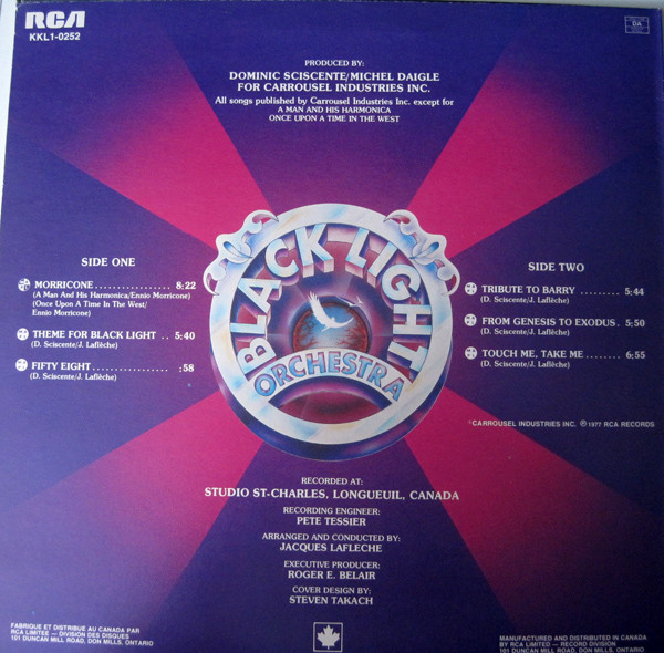 Black Light Orchestra - Once Upon A Time... (LP, Album) (Mint (M)) - Image 2