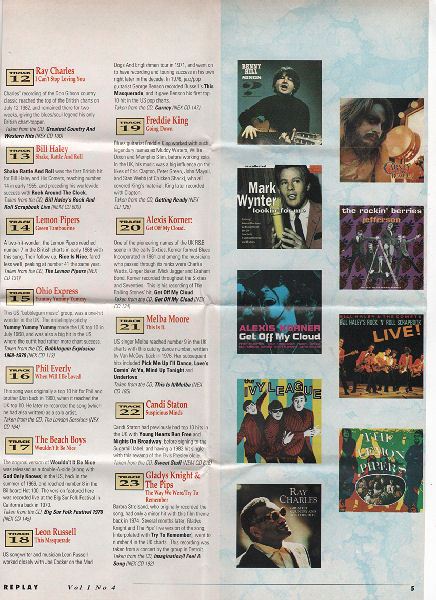 Various - Replay - Vol 1 No 4 - The Best In Mainstream Music (CD, Comp, Smplr) (Near Mint (NM or M-)) - Image 5