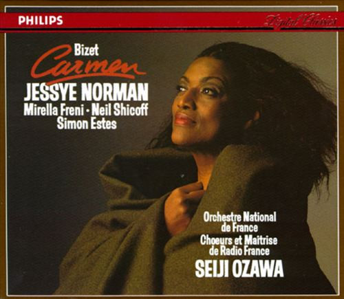 Georges Bizet - Jessye Norman · Mirella Freni · Neil Shicoff · Simon Estes · Orchestre National De France · Chœur de Radio France Et Maîtrise De Radio France · Seiji Ozawa - Carmen (3xCD, Album + Box, Sli) (Near Mint (NM or M-))
