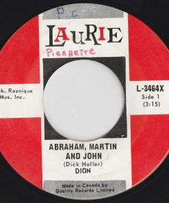 Dion (3) - Abraham, Martin And John (7", Single) (Near Mint (NM or M-))