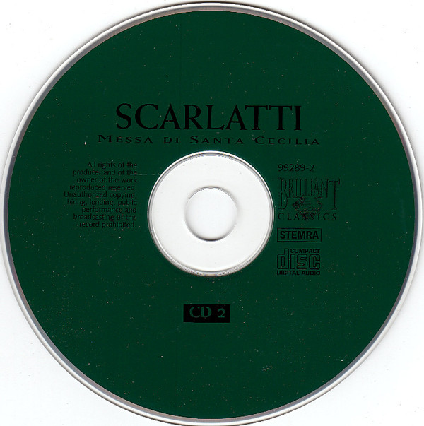 Giovanni Battista Pergolesi, Alessandro Scarlatti, Antonio Vivaldi - Pergolesi - Stabat Mater / Scarlatti - Messa Di Santa Cecilia / Vivaldi - Gloria (2xCD, Comp, RE) (Near Mint (NM or M-)) - Image 5