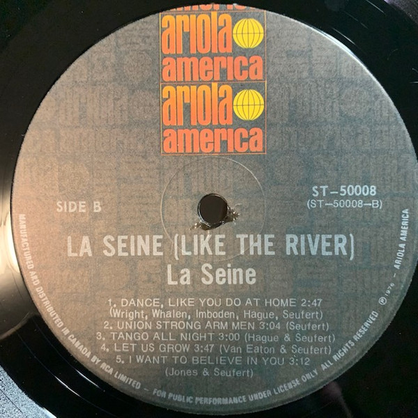 La Seine - Like The River (LP, Album) (Mint (M)) - Image 4