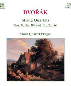 Antonín Dvořák, Vlach Quartet Prague - String Quartets Nos. 8, Op. 80 And 11, Op. 61 (CD, Album) (Near Mint (NM or M-))