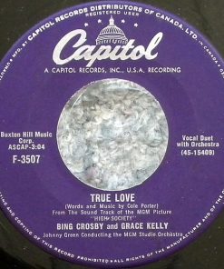 Bing Crosby - True Love / Well Did You Evah? (7", Single) (Near Mint (NM or M-))