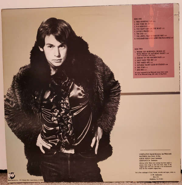 Ian Whitcomb - The Best Of Ian Whitcomb (LP, Comp) (Mint (M)) - Image 2