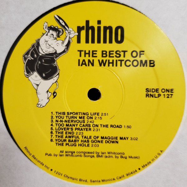 Ian Whitcomb - The Best Of Ian Whitcomb (LP, Comp) (Mint (M)) - Image 3