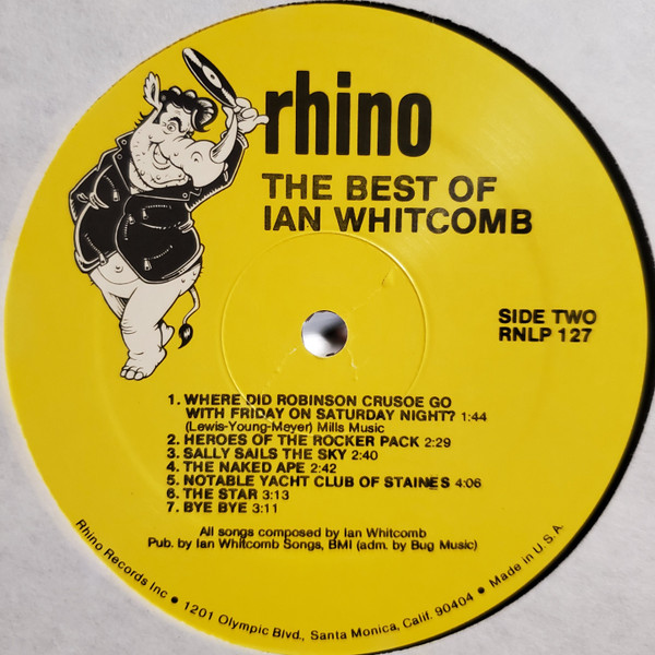 Ian Whitcomb - The Best Of Ian Whitcomb (LP, Comp) (Mint (M)) - Image 4