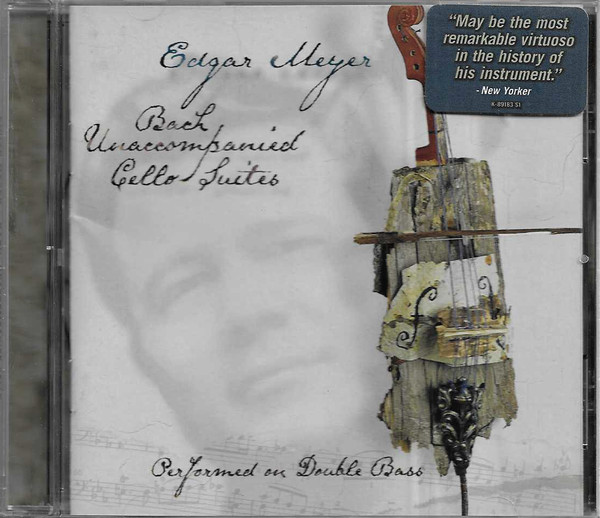 Johann Sebastian Bach • Edgar Meyer - Unaccompanied Cello Suites (Performed On Double Bass) (CD, Album) (Near Mint (NM or M-)) - Image 4