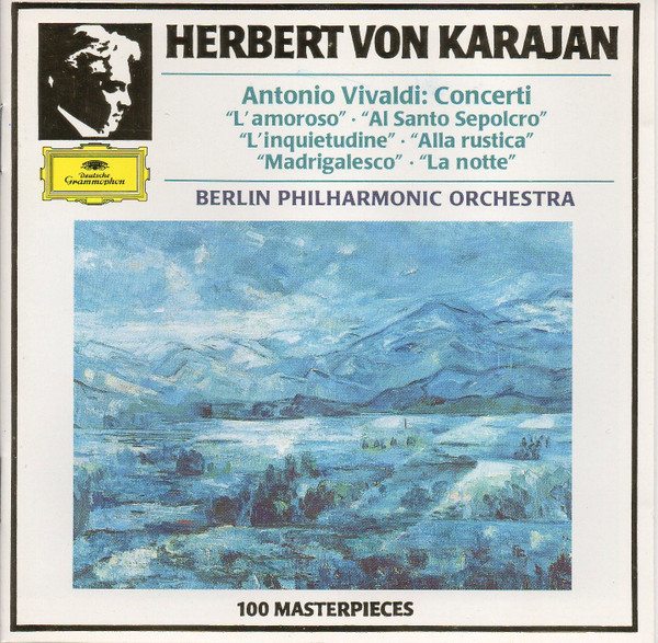 Antonio Vivaldi, Herbert von Karajan, Berliner Philharmoniker - Concerti »L'Amoroso« · »Al Santo Sepolcro« · »L'inquietudine« · »Alla Rustica« · »Madrigalesco« · »La Notte (CD, RM) (Near Mint (NM or M-))
