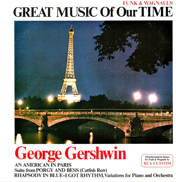 Leonard Slatkin, Saint Louis Symphony Orchestra - Great Music Of Our Time/George Gershwin (LP, Comp) (Mint (M))