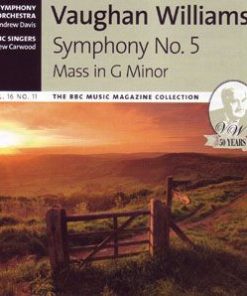 Ralph Vaughan Williams, BBC Symphony Orchestra, BBC Singers, Andrew Davis, Andrew Carwood - Symphony No. 5 / Mass In G Minor (CD) (Near Mint (NM or M-))