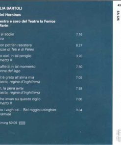 Alternative view of Cecilia Bartoli / Gioacchino Rossini / Orchestra Del Teatro La Fenice And Coro Del Teatro La Fenice / Ion Marin - Heroines (CD, Album) (Near Mint (NM or M-))