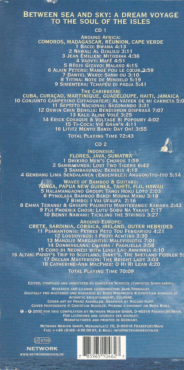 Various - Island Blues - Entre Mer Et Ciel (2xCD, Comp) (Near Mint (NM or M-)) - Image 2