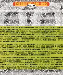 Alternative view of Various - The Best Of 1980-1990 Vol. II (3xCD, Comp) (Near Mint (NM or M-))