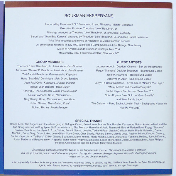 Boukman Eksperyans - Revolutíon (CD, Album) (Near Mint (NM or M-)) - Image 3