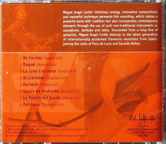 Miguel Ángel Cortés - Patriarca (CD, Album) (Near Mint (NM or M-)) - Image 4
