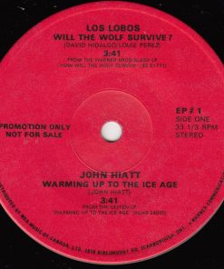 Various - Will The Wolf Survive? / Warming Up To The Ice Age / I'm Falling / One Clear Moment (7", EP, Promo) (Near Mint (NM or M-))