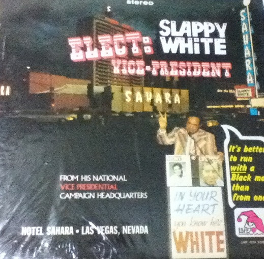 Slappy White - Elect: Slappy White Vice President (LP, Album) (Mint (M)) - Image 2