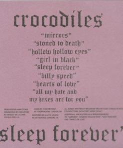 Crocodiles - Sleep Forever (CD, Album, Promo) (Near Mint (NM or M-)) - Image 3