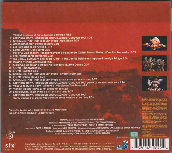Various - Pulse: A Stomp Odyssey (HDCD, Comp) (Near Mint (NM or M-)) - Image 5