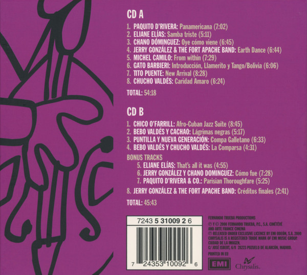 Various - Calle 54 (2xCD, Comp) (Near Mint (NM or M-)) - Image 3