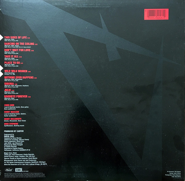 Deserters - Siberian Nightlife (LP, Album, Promo) (Mint (M)) - Image 2