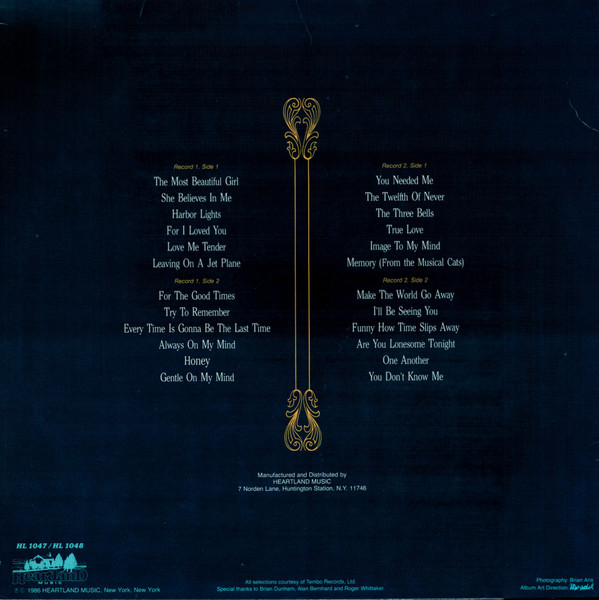 Roger Whittaker - Best Loved Ballads (2xLP, Album) (Mint (M)) - Image 2
