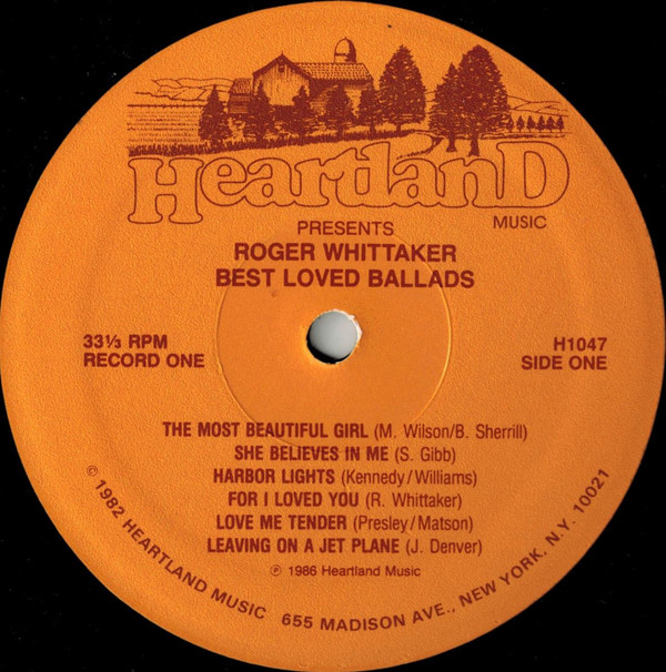 Roger Whittaker - Best Loved Ballads (2xLP, Album) (Mint (M)) - Image 3