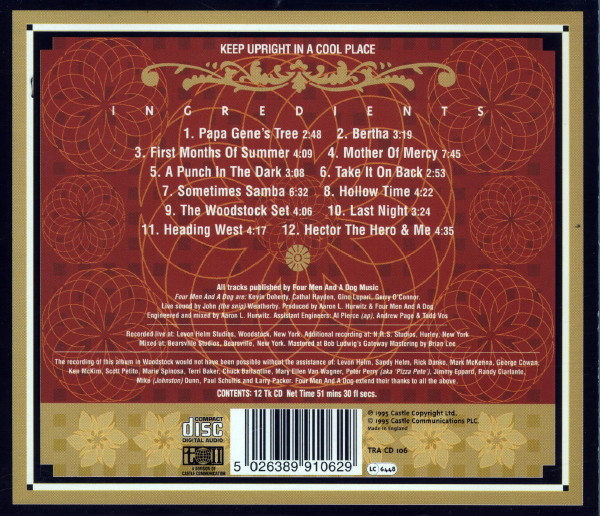 Four Men & A Dog - Doctor A's Secret Remedies (CD, Album) (Near Mint (NM or M-)) - Image 2