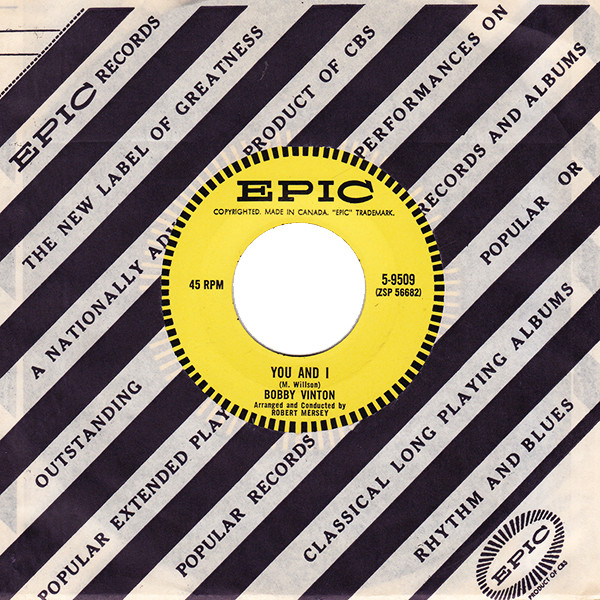 Bobby Vinton - Roses Are Red (My Love) (7", Single) (Near Mint (NM or M-)) - Image 3