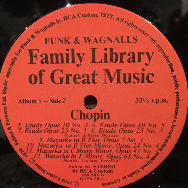 Frédéric Chopin - Polonaises, Nocturne, Etudes, Mazurkas (LP, Album) (Mint (M)) - Image 3