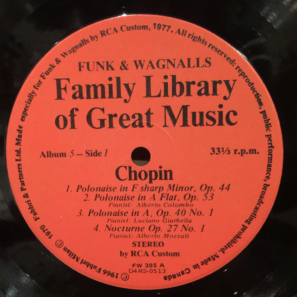 Frédéric Chopin - Polonaises, Nocturne, Etudes, Mazurkas (LP, Album) (Mint (M)) - Image 4