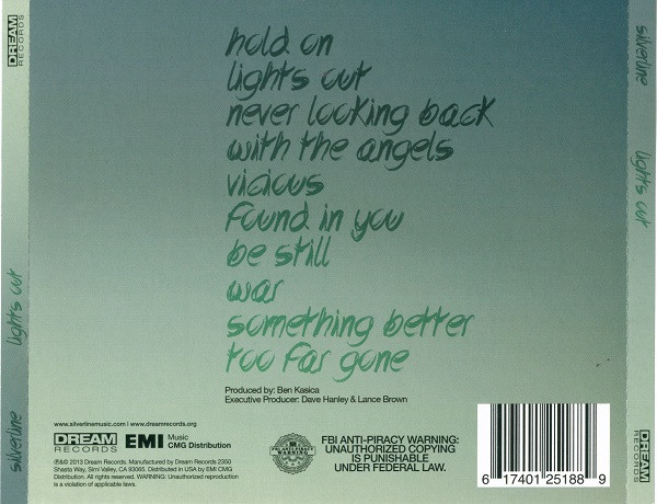 Silverline (2) - Lights Out (CD, Album) (Mint (M)) - Image 2