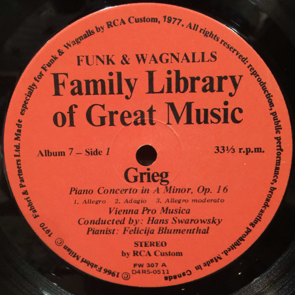 Edvard Grieg - Piano Concerto In A Minor - Peer Gynt Suite No. 1 (LP, Album) (Mint (M)) - Image 3