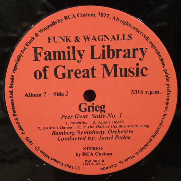 Edvard Grieg - Piano Concerto In A Minor - Peer Gynt Suite No. 1 (LP, Album) (Mint (M)) - Image 4