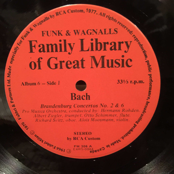 Johann Sebastian Bach - The Brandenburg Concertos No. 2 & No. 6 / The Clavier Concerto In D Minor (LP, Comp) (Mint (M)) - Image 4