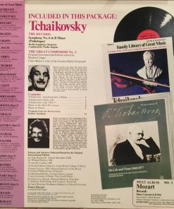 Alternative view of Pyotr Ilyich Tchaikovsky - The Pathétique - Sixth Symphony (LP) (Mint (M))