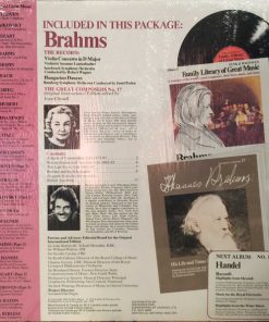 Alternative view of Johannes Brahms - Violin Concerto In D Major / Hungarian Dances (LP) (Mint (M))