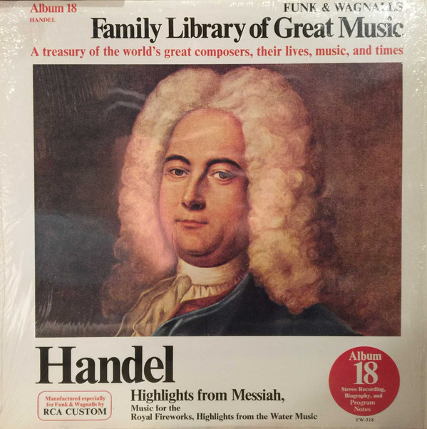Georg Friedrich Händel - Highlights From Messiah (LP, Comp) (Mint (M))