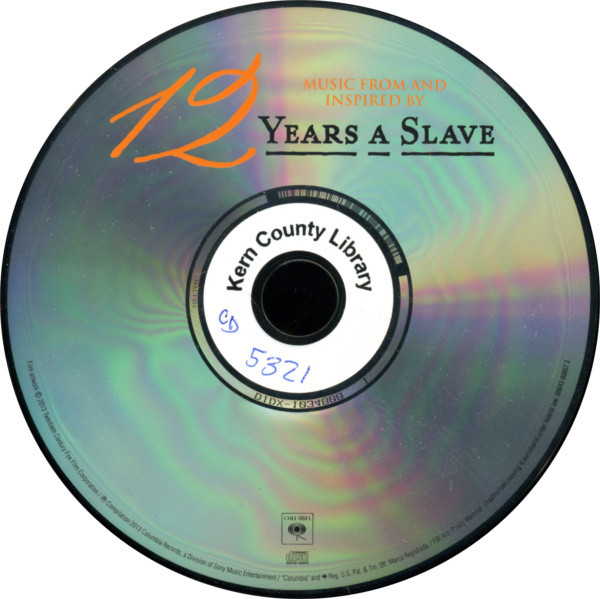 Various - 12 Years A Slave (Music From And Inspired By) (CD, Album, Comp) (Mint (M)) - Image 3