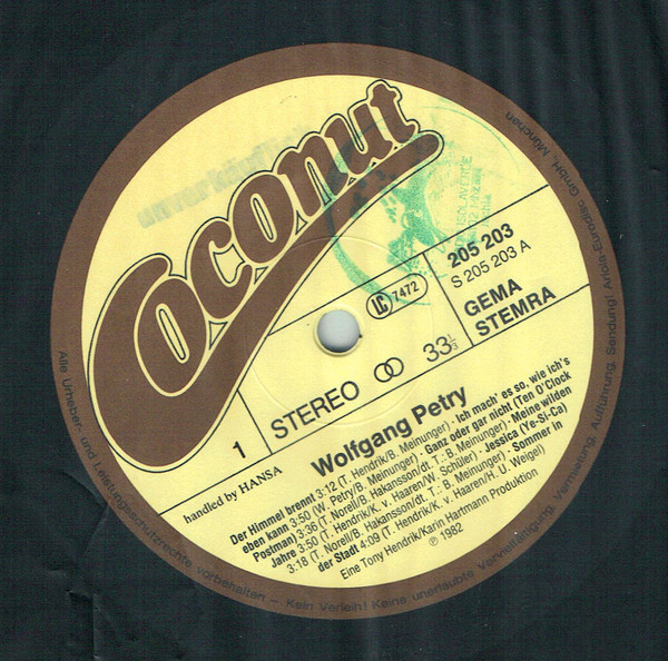 Wolfgang Petry - Der Himmel Brennt (LP, Album) (Mint (M)) - Image 3