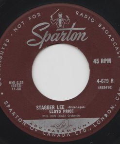 Lloyd Price With Don Costa Orchestra - Stagger Lee (7", Single) (Very Good Plus (VG+))