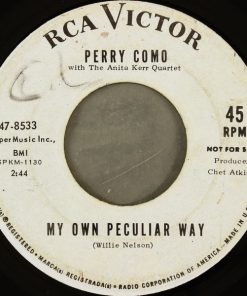 Alternative view of Perry Como With The Anita Kerr Quartet - Dream On Little Dreamer / My Own Peculiar Way (7", Promo) (Very Good Plus (VG+))
