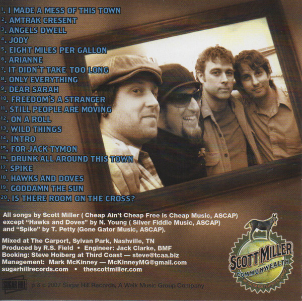 Scott Miller & The Commonwealth - Reconstruction (CD) (Mint (M)) - Image 4