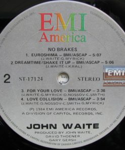 John Waite - No Brakes (LP, Album) (Mint (M)) - Image 4
