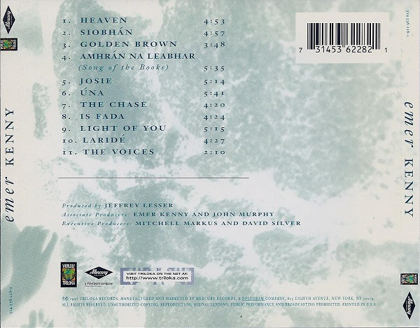 Emer Kenny - Emer Kenny (CD, Album) (Near Mint (NM or M-)) - Image 4
