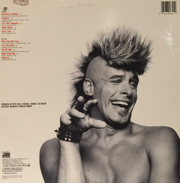 Ted Nugent - Little Miss Dangerous (LP, Album) (Mint (M)) - Image 2