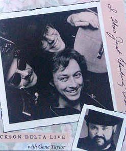 Jackson Delta With Gene Taylor (2) - Live With Gene Taylor ( I Was Just Thinking That...) (CD, Album) (Near Mint (NM or M-))